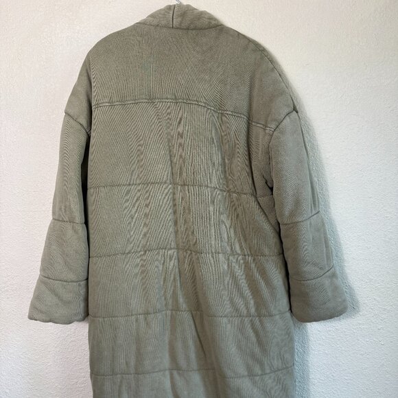 Free People Dolman Duvet Coat \\ Size XS // Sage Green - Picture 6 of 7